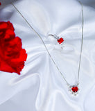 CRISLAINE RUBY NECKLACE