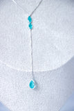 TOURMALINE DROP'S NECKLACE