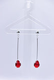 RUBY DIAMOND DROP EARRING