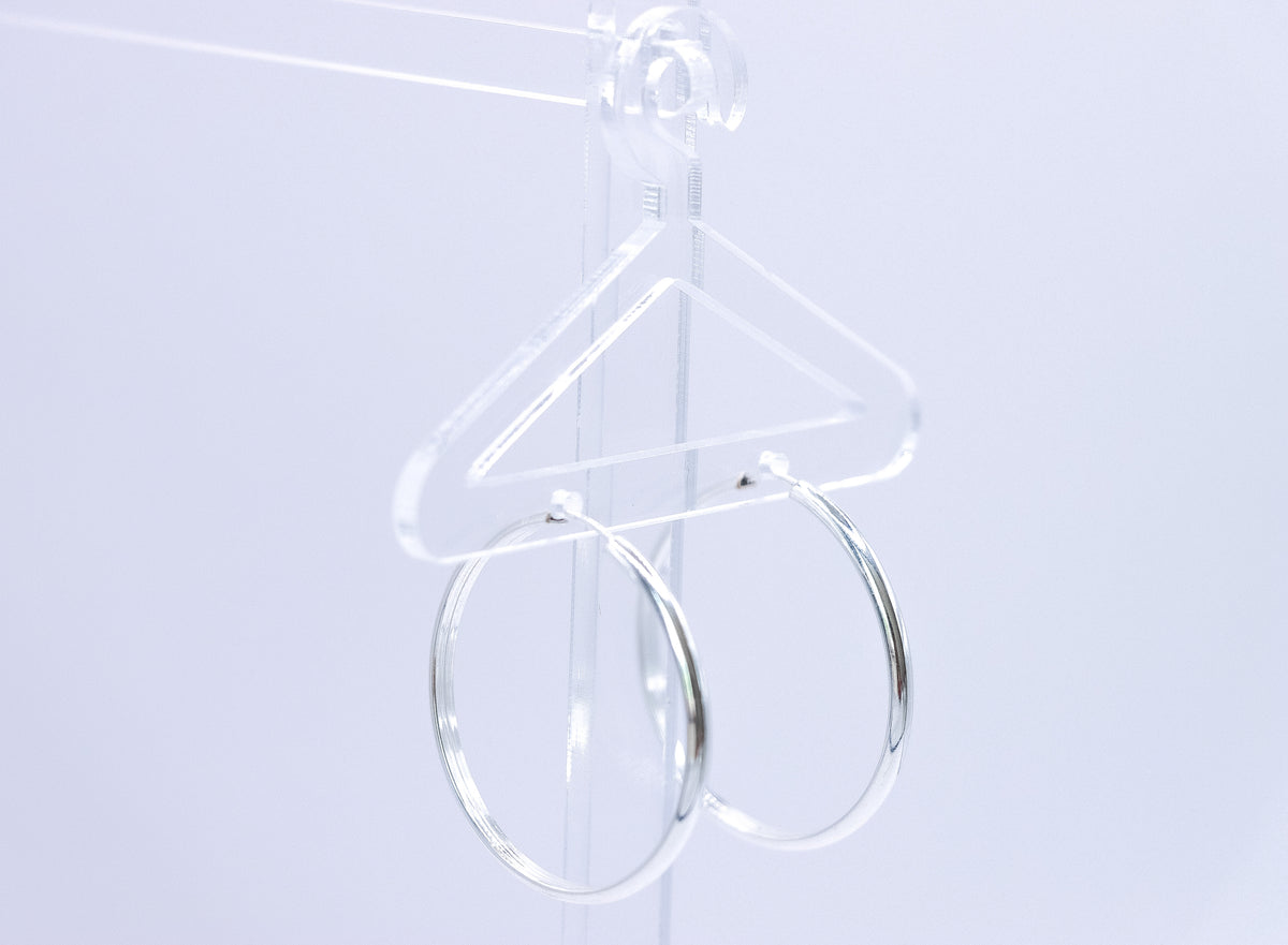 CLASSIC HOOP EARRING 30MM