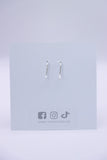 SEVEN CRYSTALS CLIMBER STUD EARRING