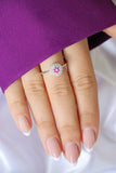 PINK FLOWER RING