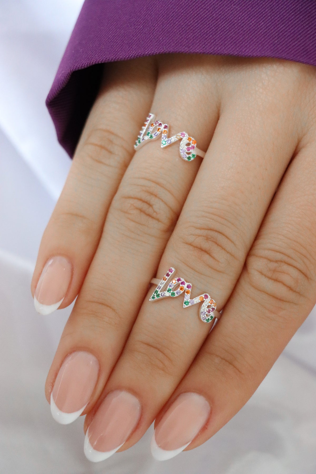 COLORFUL LOVE RING