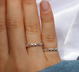 HEART BAND RING