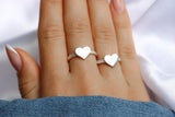 HEAVY HEART RING