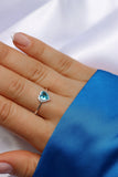 DENIZE BLUE ZIRCON RING