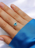 DENIZE BLUE ZIRCON RING