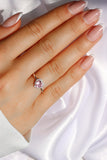 DENIZE ROSE QUARTZ RING