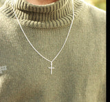 PLAIN CROSS NECKLACE