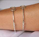 PLAIN INFINITY BRACELET WITH LOCKER